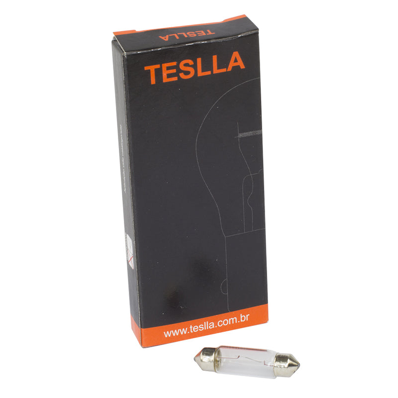 Lâmpada Amarela 12V 10W - Teslla - T6411 - (2)