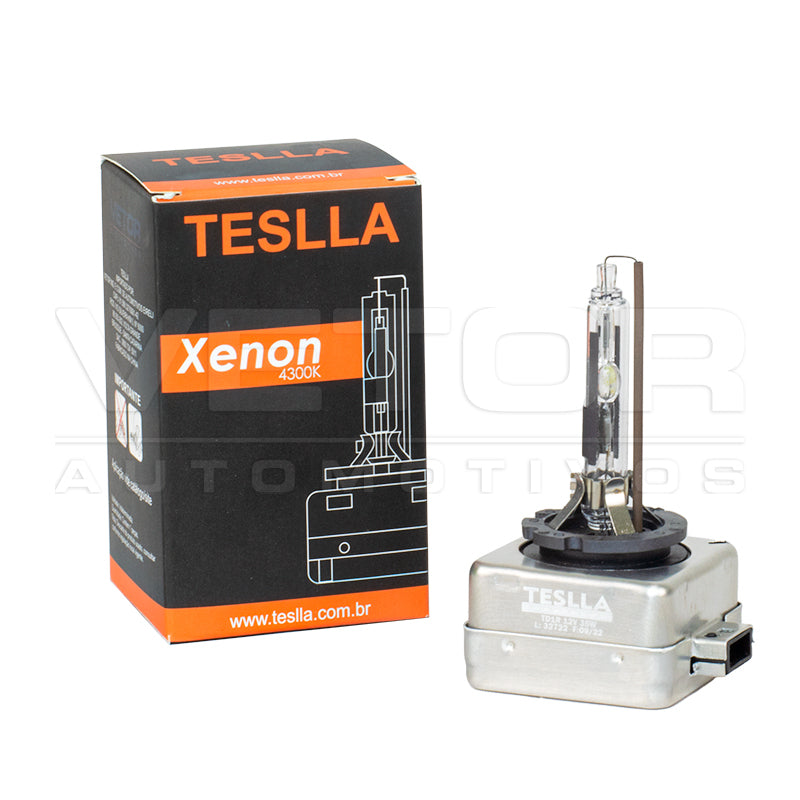 Lâmpada Xenon Farol Dianteiro - Teslla - Td1R - (1)