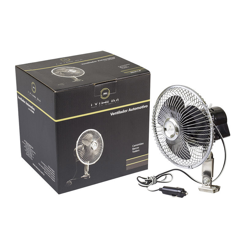 Ventilador Automotivo 6" 12V - Lythium - Ly1208 - (1)