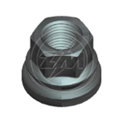 Kit 100 Porca da Roda M14-1,5 x CH21 x H23 - ZM - 29.014.21 - (1)