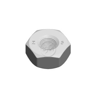Kit 50 Porca da Roda 1/2"-20UNF x CH1.1/16" x H17 - (1)