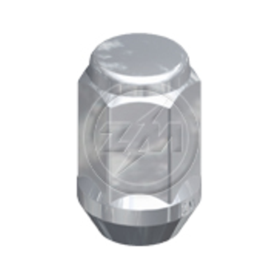 Kit 100 Porca da Roda 1/2"-20UNF x CH3/4" x H36 - (1)