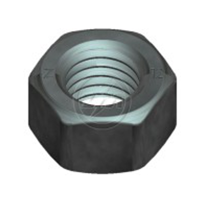 Kit 150 Porca Lâmina Trator 5/8''-11UNCxCH15/16" - (1)