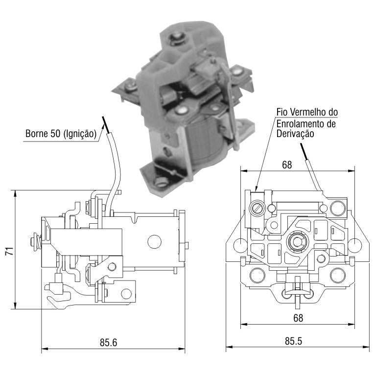 Relê de Comando - ZM - 2-901 - (1)