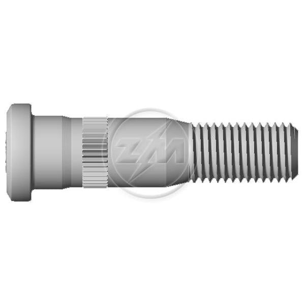 Kit 50 Parafuso de Roda M12-1,5 x 52,5/57,5 - ZM - 30.012.21 - (1)