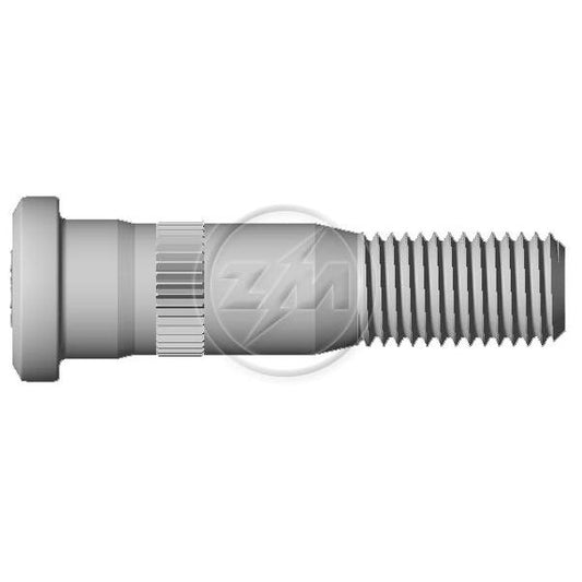 Kit 50 Parafuso de Roda M12-1,5 x 52,5/57,5 - ZM - 30.012.21 - (1)