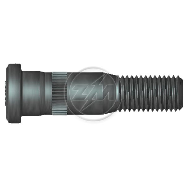 Kit 50 Parafuso de Roda M12-1,5 x 52,5/57,5 - ZM - 30.012.22 - (1)