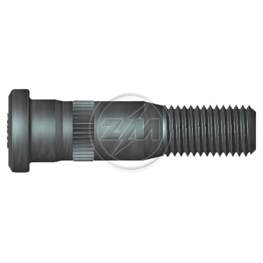 Kit 50 Parafuso de Roda M12-1,5 x 52,5/57,5 - ZM - 30.012.22 - (1)
