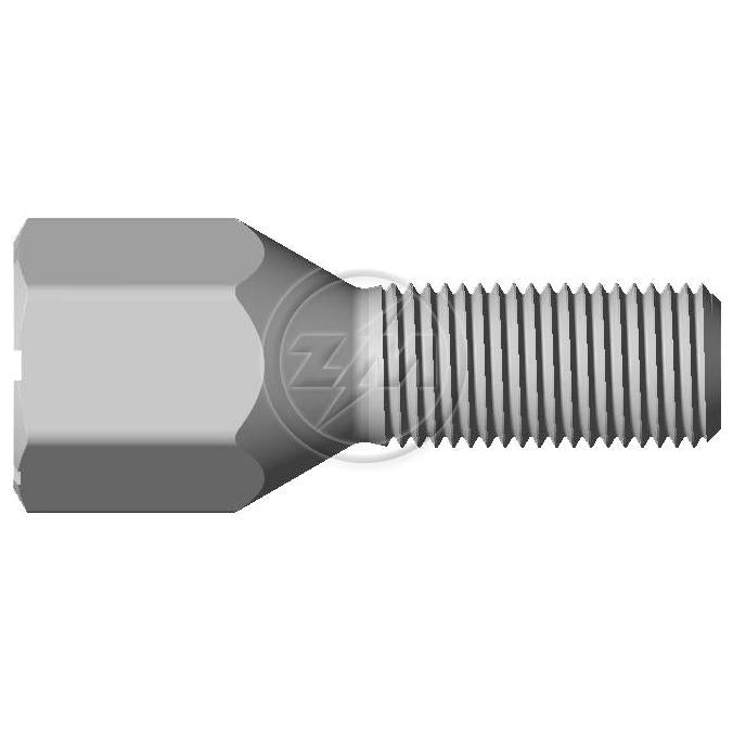 Kit 50 Parafuso Roda M12-1,25 x 26,5/51,5 x CH19 - (1)