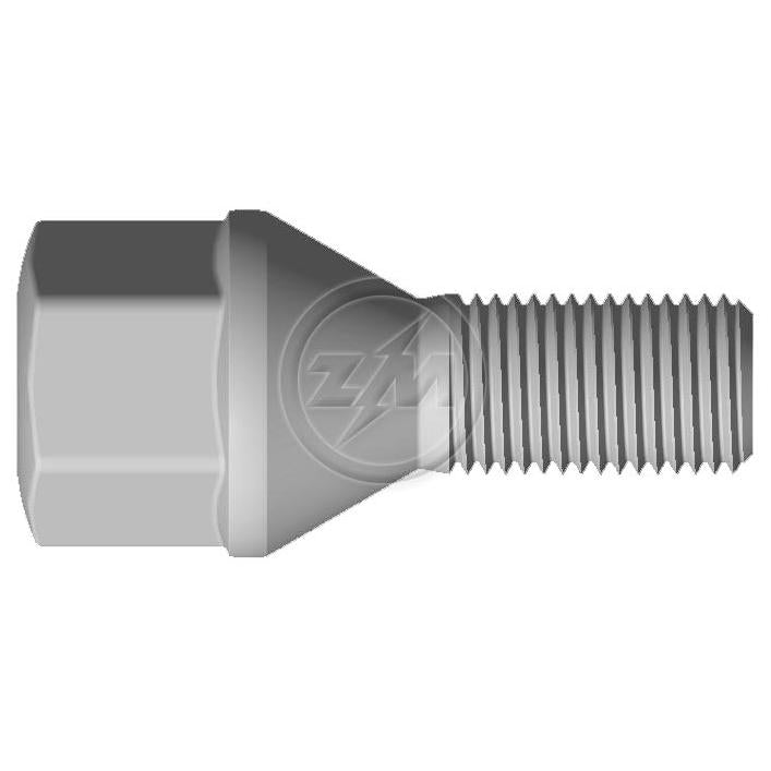 Kit 50 Parafuso de Roda M12-1.25 x 22/48,5 x CH19 - (1)