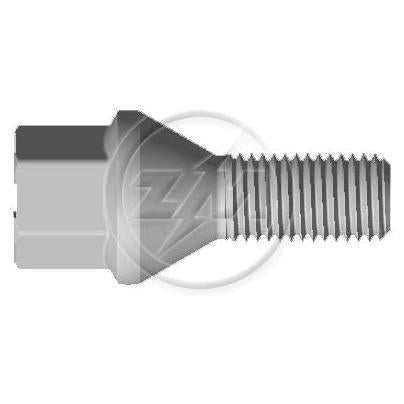 Kit 50 Parafuso de Roda M12-1,5 x 23/50,5 x CH17 - (1)