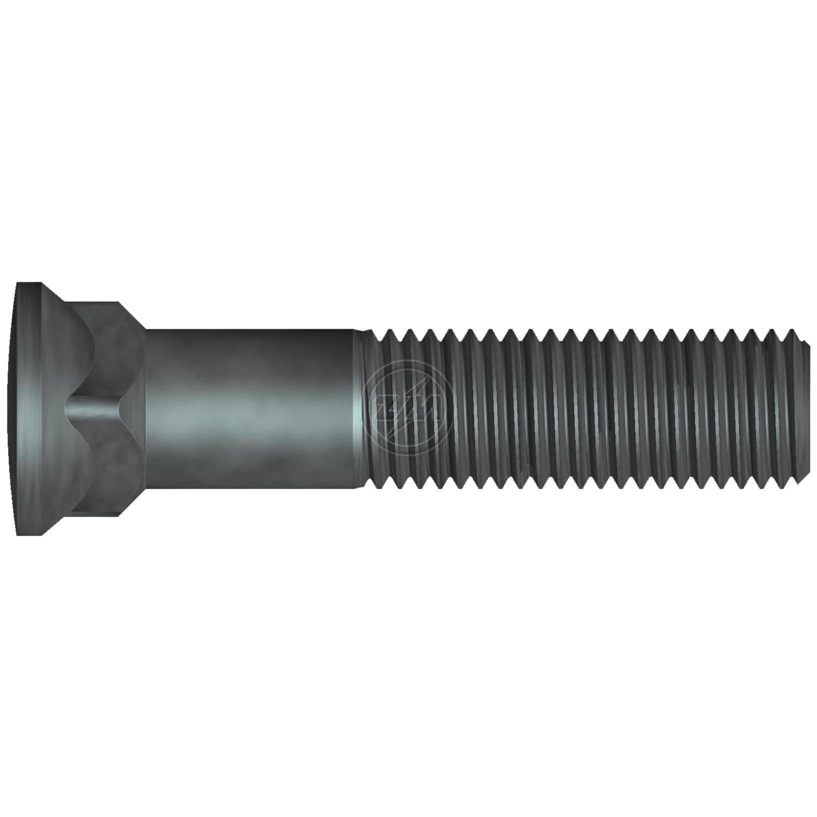 Kit 12 Parafuso da Lâmina do Trator 1"-8UNC x 5" - (1)