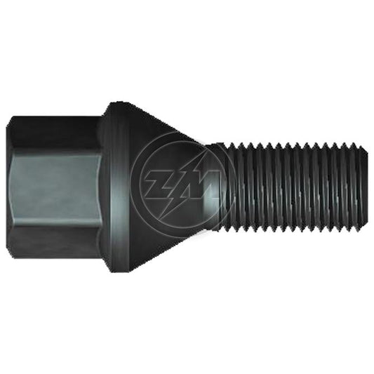 Kit 50 Parafuso de Roda M12-1,25 x 22/48,5 - ZM - 30.212.41 - (1)