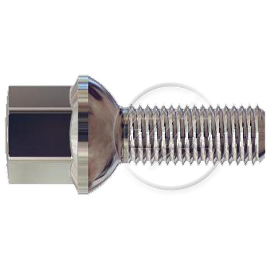 Kit 50 Parafuso de Roda M12-1,5 x 28/50 x CH17 - (1)