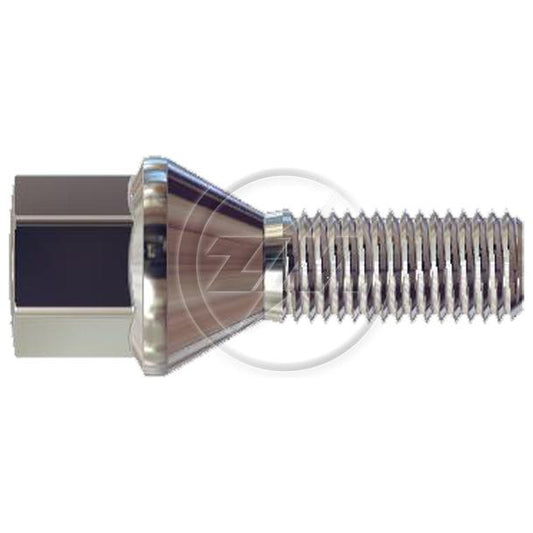 Kit 50 Parafuso de Roda M12-1,5 x 27/53,5 x CH17 - (1)