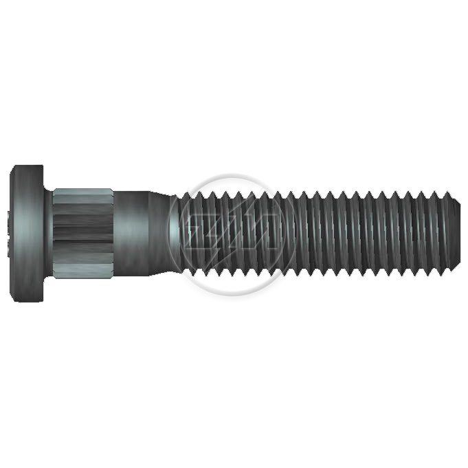 Kit 50 Parafuso Suspensor Pneumático M10-1,5x48/52 - (1)