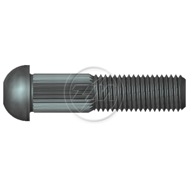 Kit 100 Parafuso Cravo Alto M12-1,5 X 50 - ZM - 32.012.34 - (1)