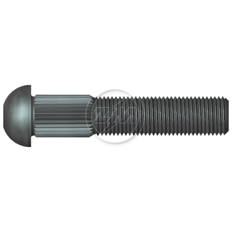 Kit 100 Parafuso Cravo Alto 1/2"-20F X 2,1/2" - (1)
