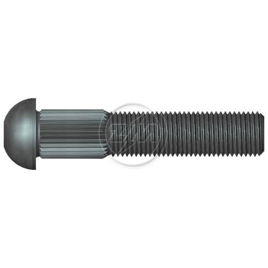 Kit 100 Parafuso Cravo Alto 1/2"-20F X 2,1/2" - (1)
