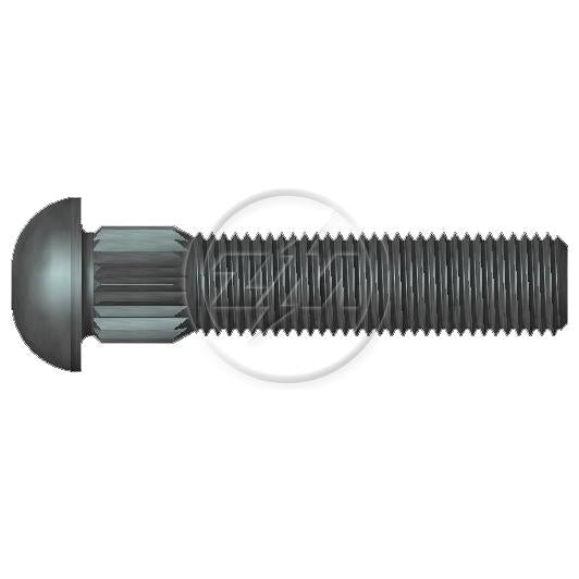 Kit 100 Parafuso Cravo Alto 3/8"-24F X 1,3/4" - (1)