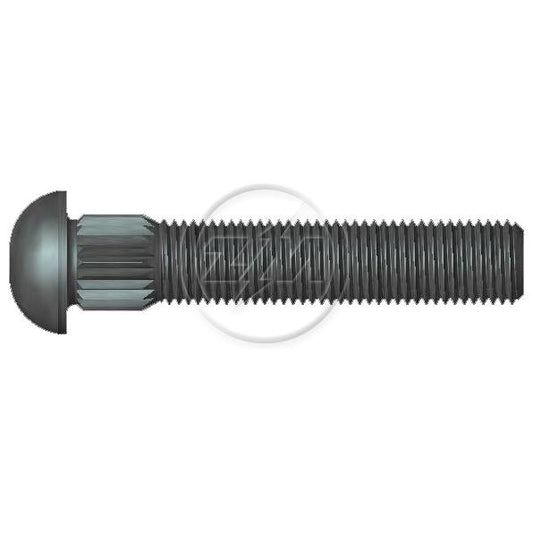 Kit 100 Parafuso Cravo Alto 3/8"-24F X 2" - ZM - 32.308.24 - (1)