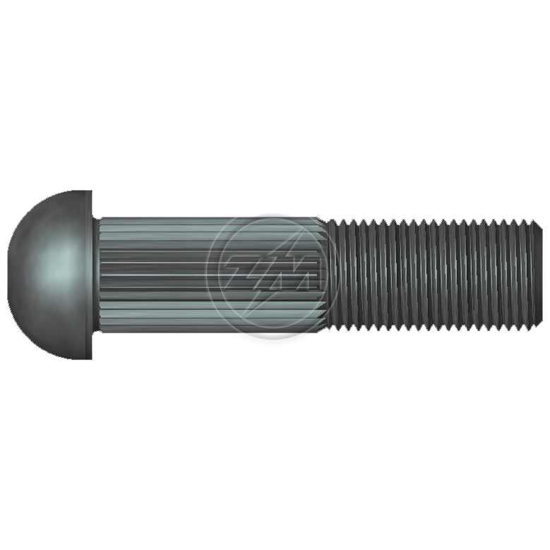 Kit 50 Parafuso Cravo Alto 5/8"-18Fx2.1/2"- REC33 - (1)