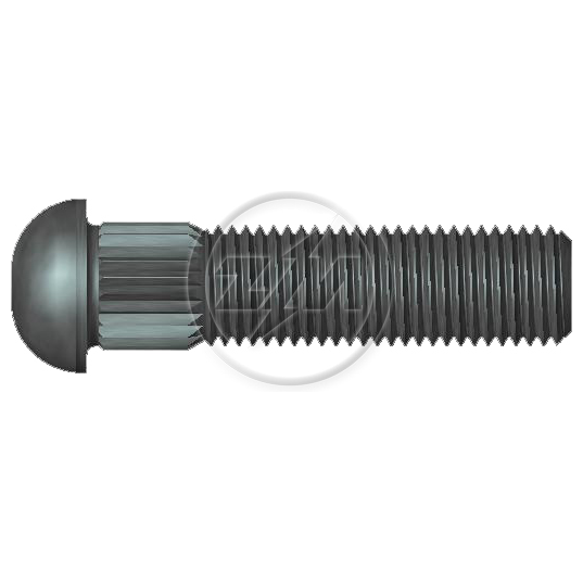 Kit 100 Parafuso Cravo Alto 7/16"-20F X 1,3/4" - (1)