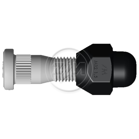 Kit 50 Parafuso Roda M12-1,5x44,5/49,5xCH21 - ZM - 40.012.16 - (1)