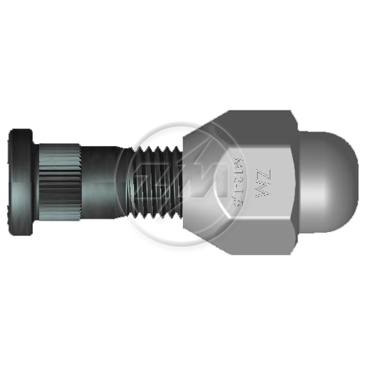 Kit 50 Parafuso Roda M12-1,5x42/46xCH21xH29 - ZM - 40.012.57 - (1)
