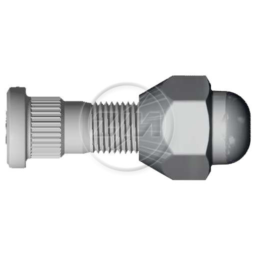 Kit 50 Parafuso Roda M12-1,25x46/50,5xCH21 - ZM - 40.012.71 - (1)