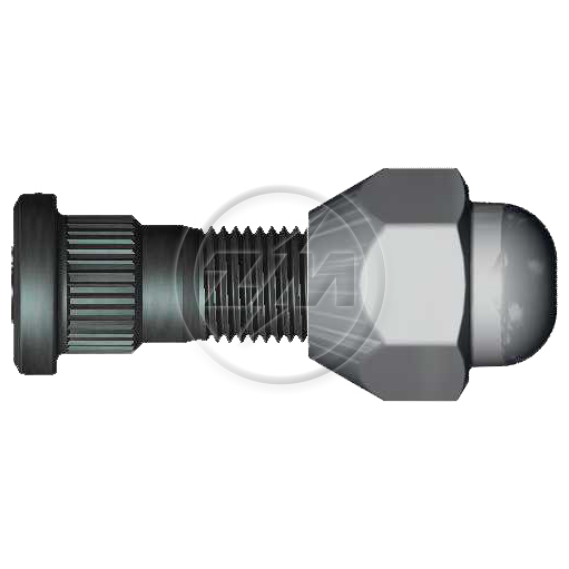 Kit 50 Parafuso Roda M12-1,25x46/50,5xCH21 - ZM - 40.012.72 - (1)
