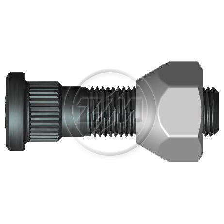 Kit 50 Parafuso Roda M12-1,25x46/50,5xCH21xH16 - ZM - (1)