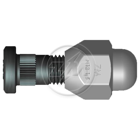 Kit 50 Parafuso Roda M12-1,5x40/45xCH21xH29 - ZM - 40.012.85 - (1)