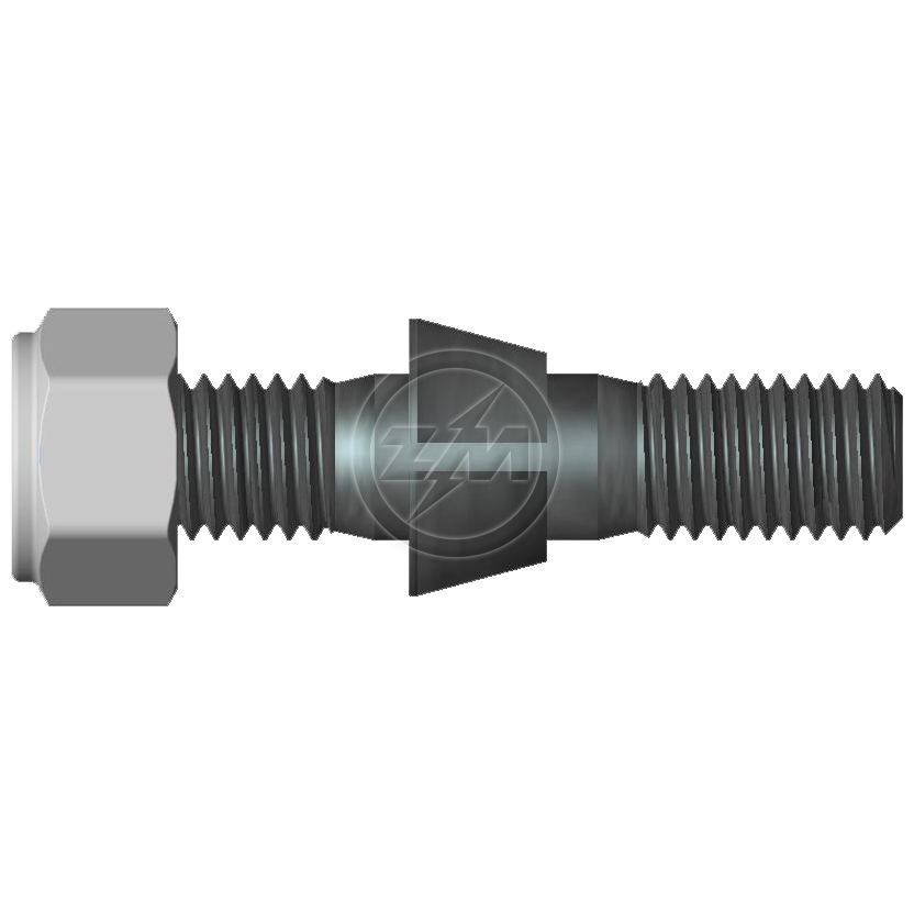 Kit 50 Prisioneiro Roda M12-1,75x60xCH19 - ZM - 40.012.90 - (1)