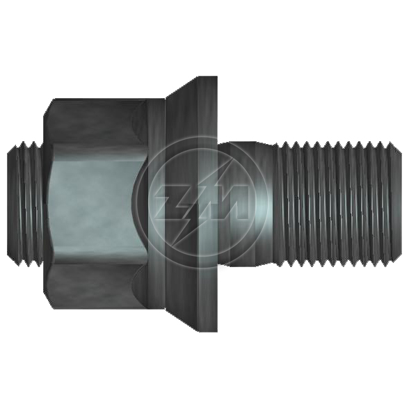 Kit 25 Prisioneiro Roda M18-1,5x56,5CH27 - ZM - 40.018.91 - (1)