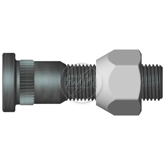 Kit 50 Parafuso Roda 1/2"x50,8/55,3xCH13/16" - ZM - (1)