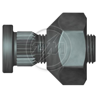 Kit 50 Parafuso Roda 1/2"x34,9/39,4H17 - ZM - 40.102.40 - (1)
