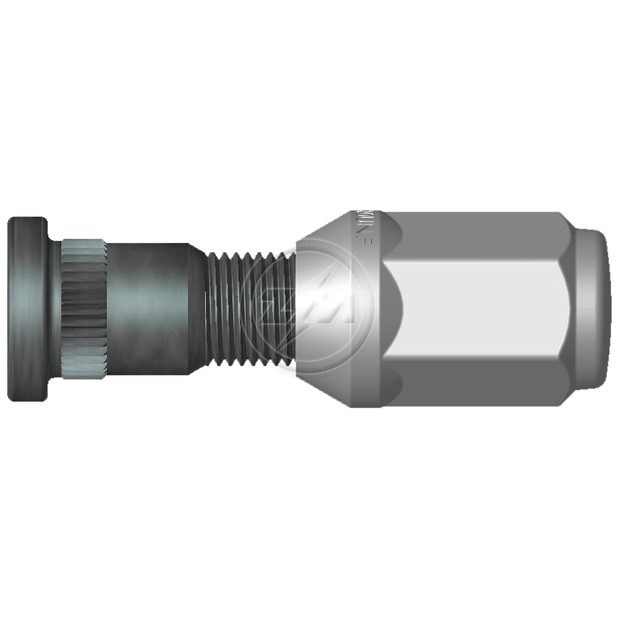Kit 50 Parafuso Roda 1/2"x50,8/55,3xCH3/4"xH35 - ZM - (1)