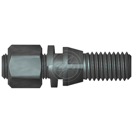 Kit 50 Prisioneiro Roda 1/2"x9/16"x2,1/2" - ZM - 40.102.81 - (1)