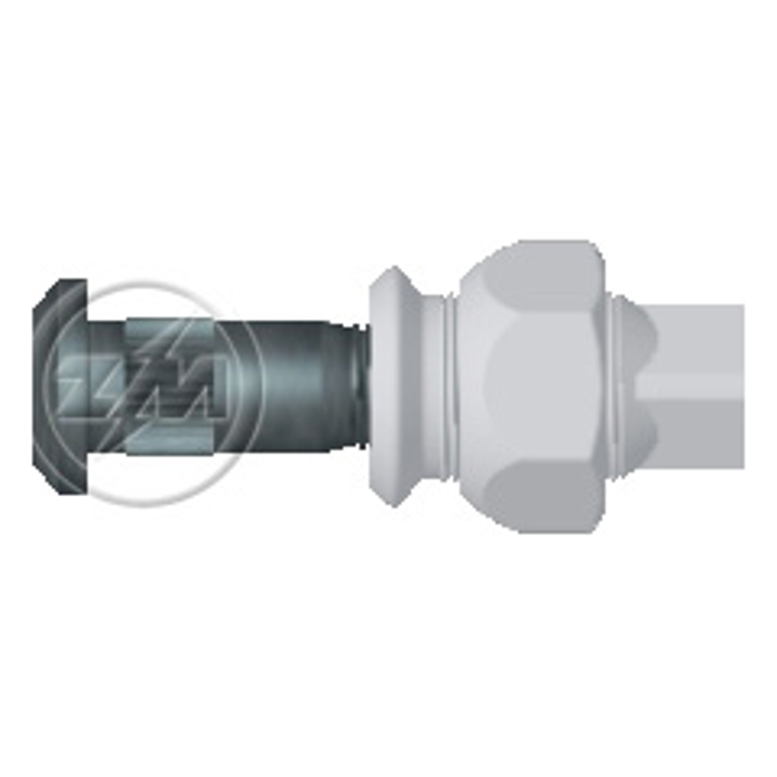 Kit 24 Parafuso Roda 3/4"x70/77,9xH22 Direito - ZM - (1)