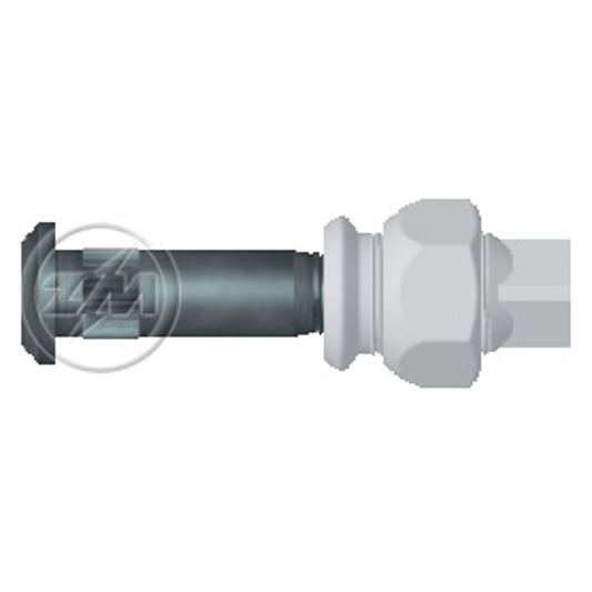 Kit 20 Parafuso Roda Direito 3/4"x89/69,9 - ZM - 40.304.04 - (1)