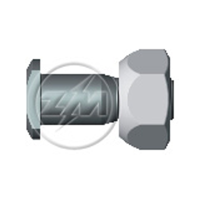 Kit 15 Parafuso Roda Esquerdo 3/4"16x57,5/63,5 - ZM - (1)