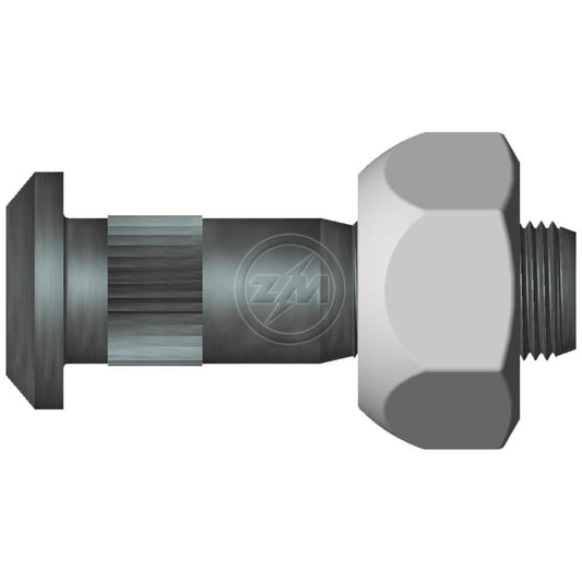 Kit 15 Parafuso Roda 3/4"x70/77,9xCH1.1/2"xH22 - ZM - (1)