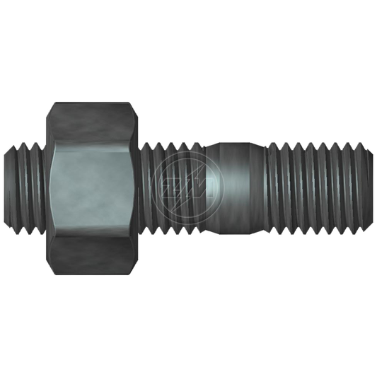 Kit 40 Prisioneiro Roda 3/4"x3/4"x3" CH1,1/4" - ZM - (1)