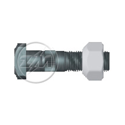 Kit 30 Parafuso Roda 5/8"x66/75xH17 Esquerdo - ZM - (1)