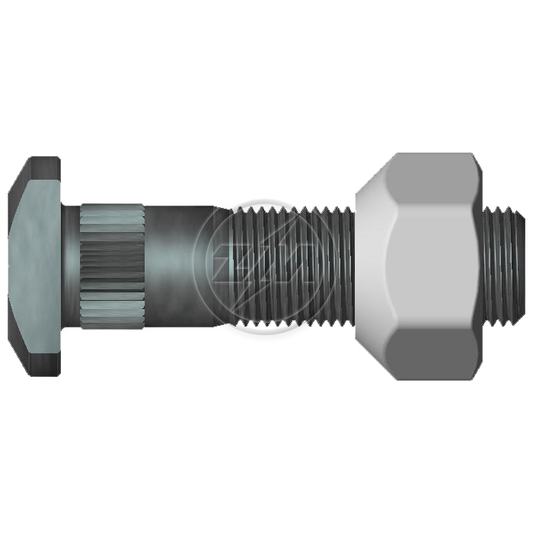Kit 30 Parafuso Roda 5/8"x61/68xH17 Direito - ZM - 40.508.09 - (1)
