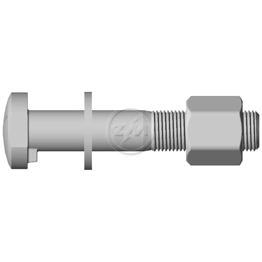 Kit 40 Parafuso Roda 5/8"x88,9/98,5xCH15/16" - ZM - (1)