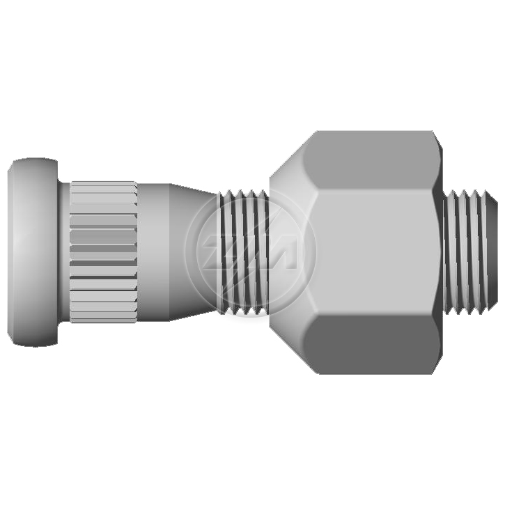 Kit 30 Parafuso Roda 5/8"x55,6/62xCH1.1/16" - ZM - 40.508.34 - (1)
