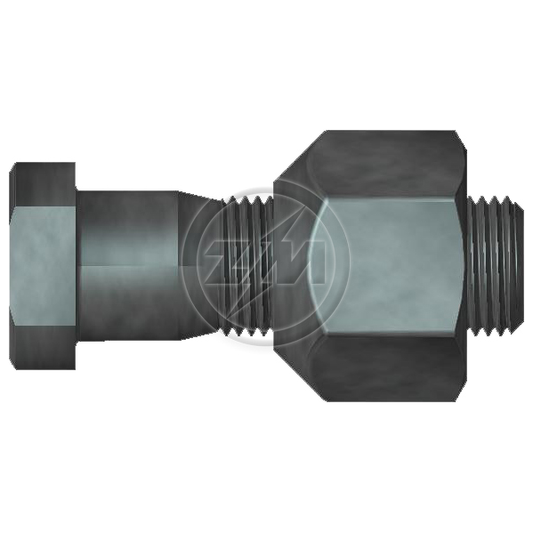 Kit 30 Parafuso Roda 5/8"x50,8/58,4xCH1.1/16" - ZM - (1)