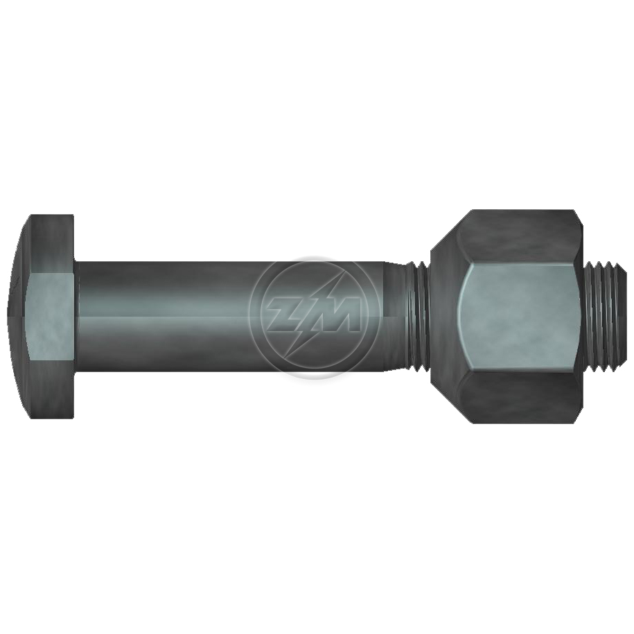 Kit 20 Parafuso Roda 5/8"x79,4/80,5xCH1.1/16" - ZM - (1)
